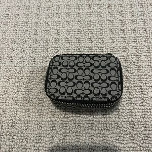 Coach travel pill pouch